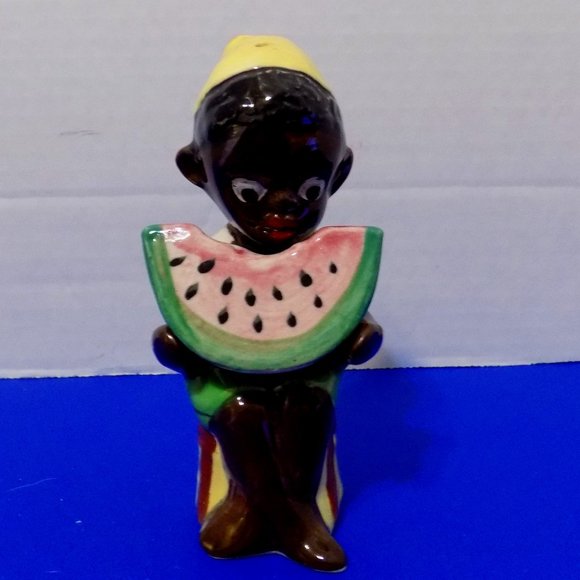 Vintage Rare American Boy Salt & Pepper Shakers Made In Japan - Picture 1 of 5